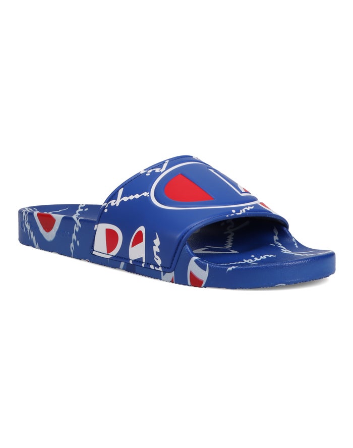 Champion Ipo Badslippers Heren - Blauw - Belgie 5932TSHKZ